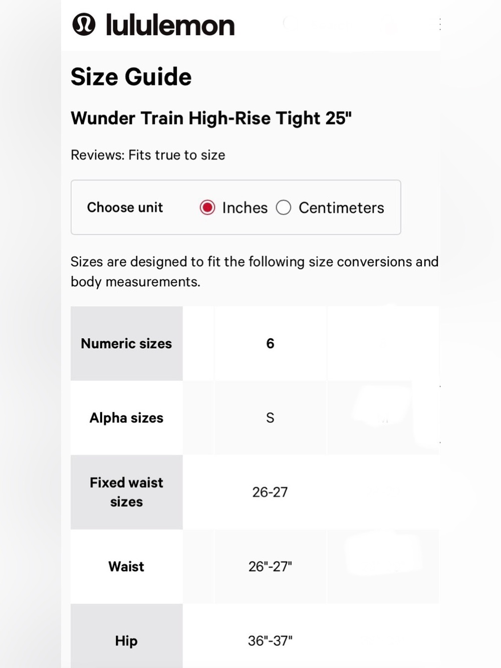 Lululemon Wunder Train High-Rise Tight 25" | size 6 | Ripened Raspberry - Picture 8 of 8